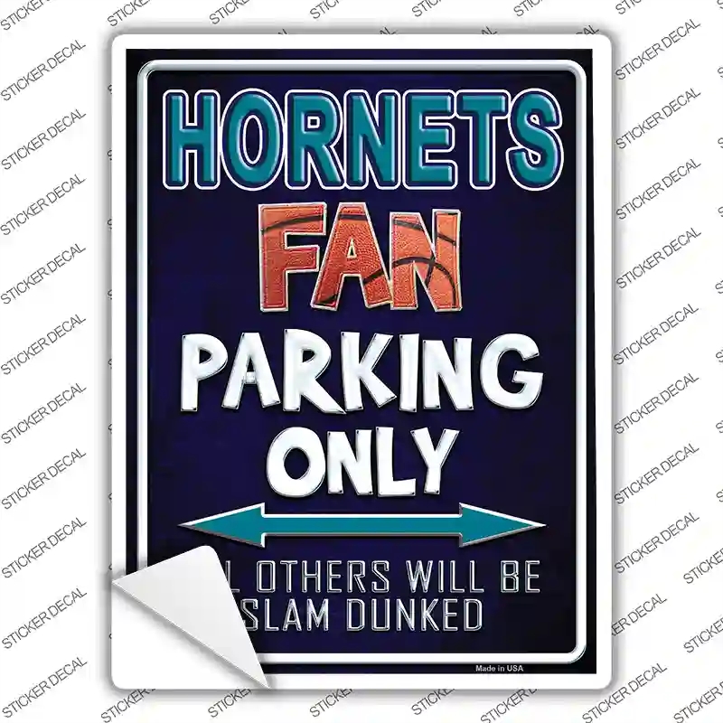P-249s-S Hornets Novelty Rectangle Sticker Decal, Small