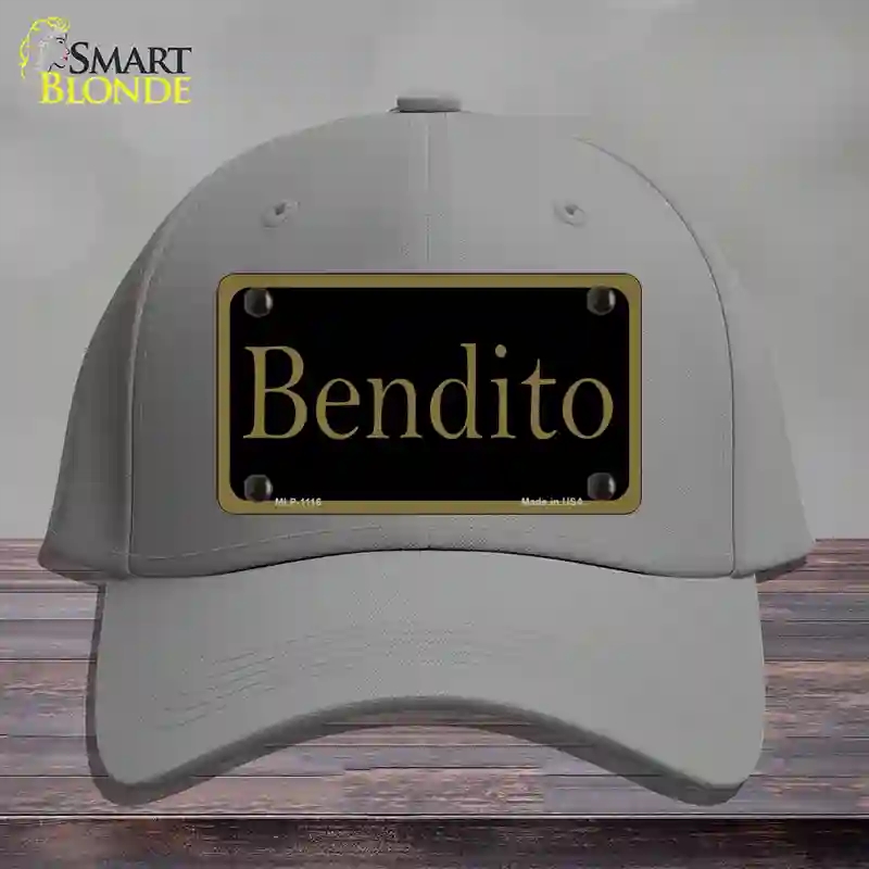 HAT23-MLP-1116 Bendito Novelty License Plate Hat, Cotton - Gray