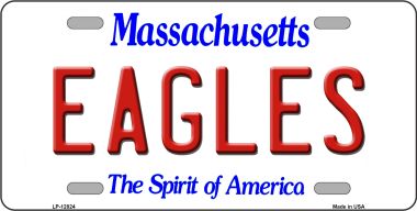 LP-12824 6 x 12 in. Eagles Novelty Metal License Plate