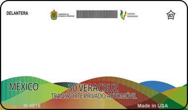 Veracruz Mexico Blank Novelty Metal Magnet M-4819