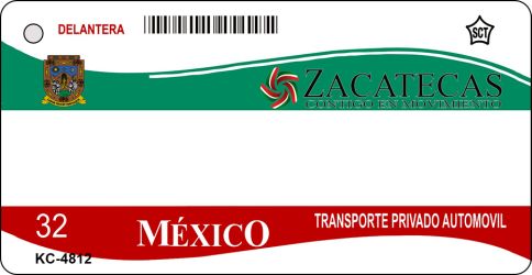 SMART BLONDE Zacatecas Mexico Blank Novelty Metal Key Chain KC-4812