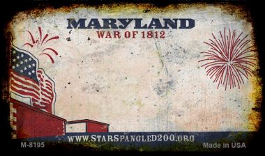 Maryland Rusty Blank Novelty Magnet M-8195
