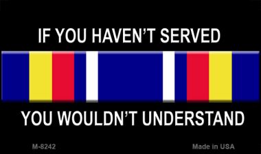 War On Terrorism Service Ribbon Novelty Metal Magnet M-8242