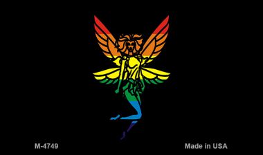 Fairy Rainbow Novelty Metal Magnet M-4749