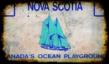 Nova Scotia Rusty Blank Novelty Magnet M-8181