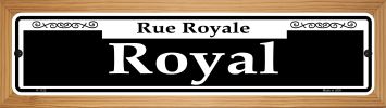 SMART BLONDE Royal Novelty Wood Mounted Small Metal Street Sign WB-K-1122