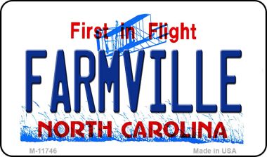 M11746 35 x 2 in Farmville North Carolina State Magnet