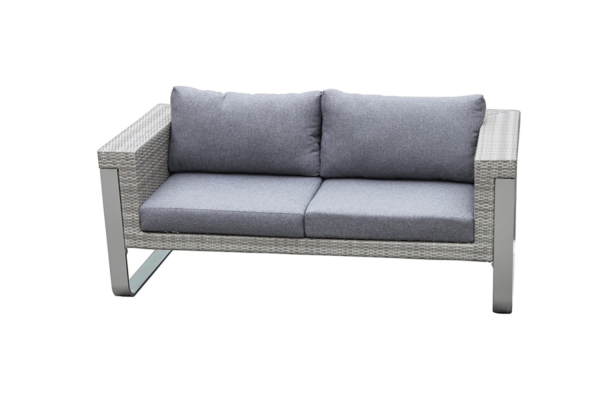 70.9 x 35.4 x 28.7 in. Double Sofa with 12 cm Cusion & Back Pillow