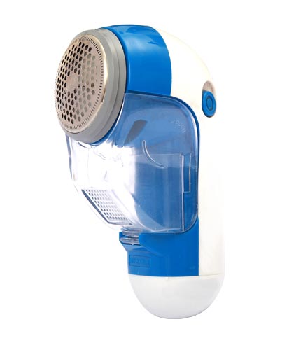 Picture of Pursonic FLS34 Fabric Shaver & Lint Remover with Cleaning Brush&#44; Blue & White