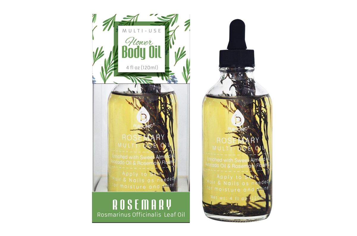 Picture of Pursonic FBORM120 Flower Body Oils&#44; Rosemary