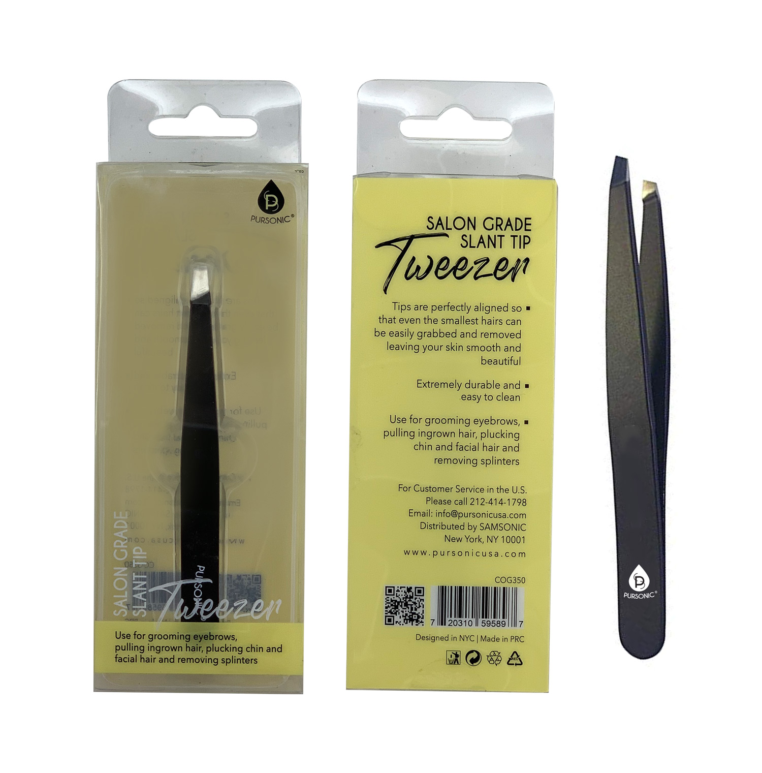 Slant Tip Tweezers