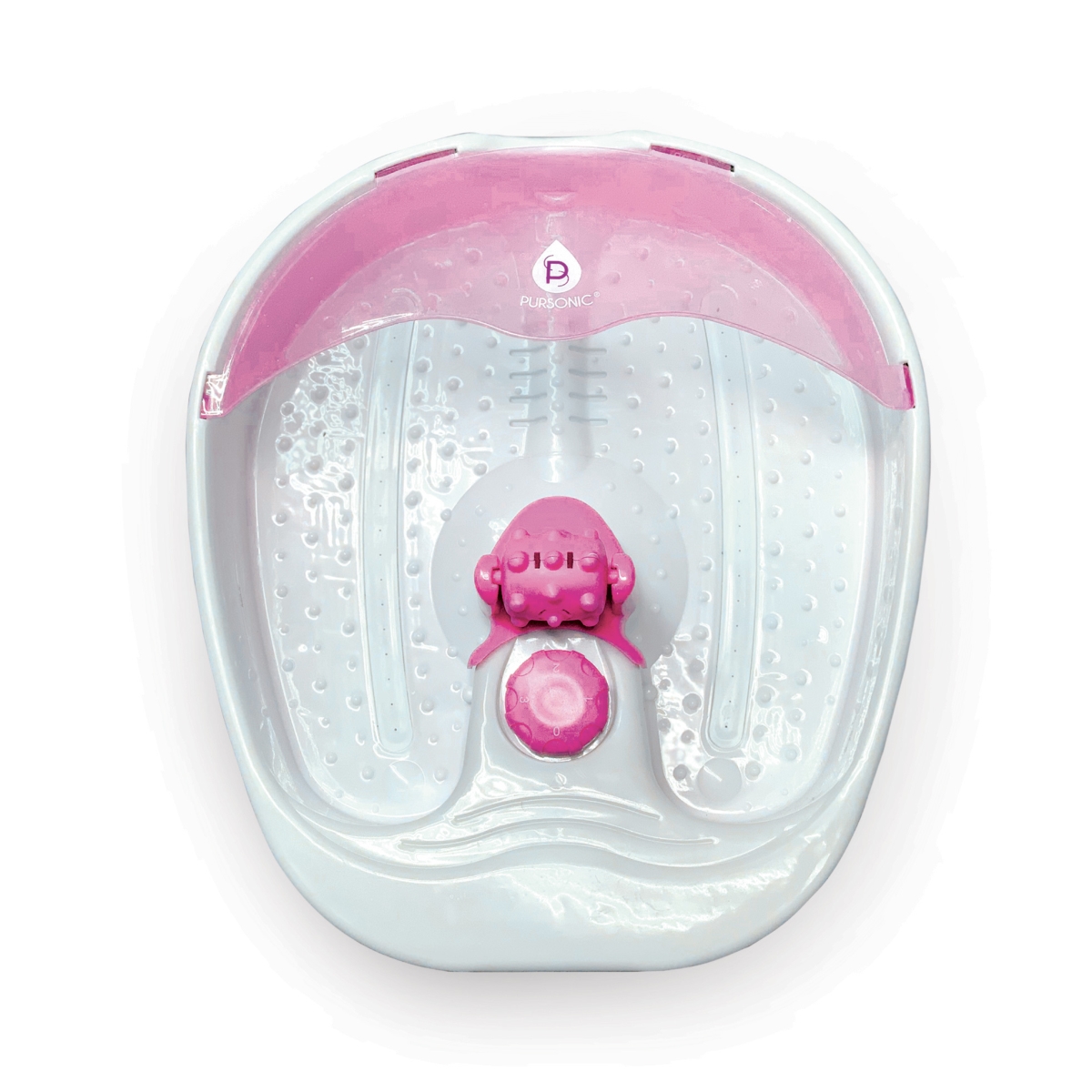 Picture of Pursonic HMG700PK Foot Spa Bath Massager with Tea Tree Oil Foot Salts, Pink