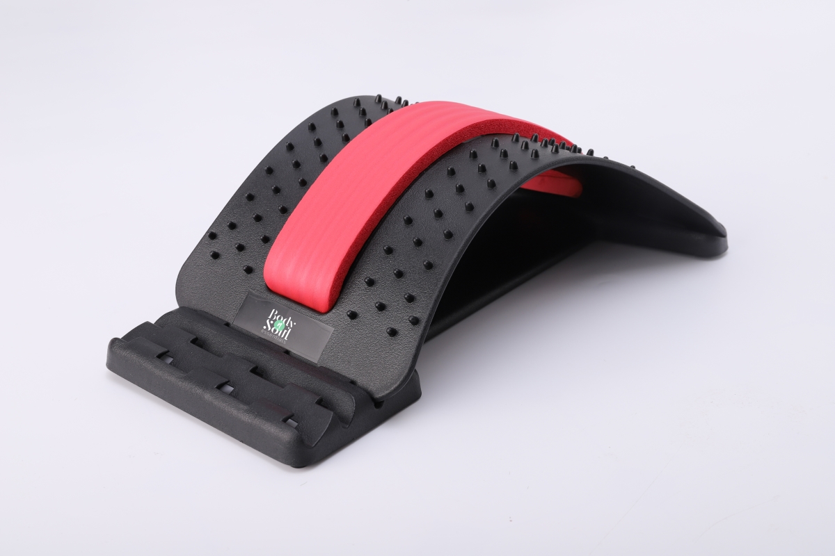 Multi Level Back Stretching Device, Red
