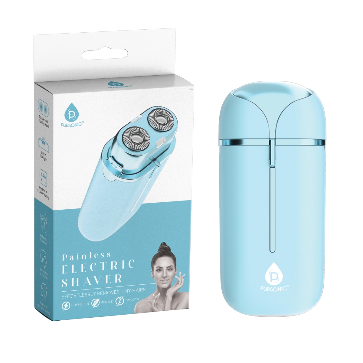 Painless Ladies Electric Shaver
