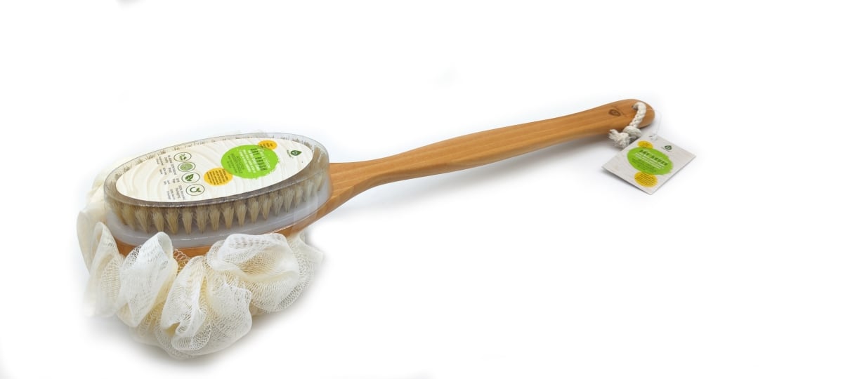 Picture of Pursonic DB250 Dual Action Loofah & Dry Bath Body Brush