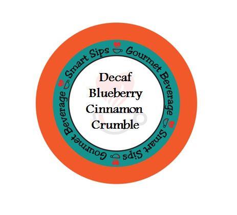 Smart Sips  Decaf Blueberry Cinnamon Crumble Coffee for All Keurig K-cup Brewers, 24 Count -  Erico, SM460427