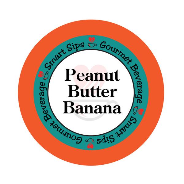 Smart Sips COFPBUTBAN24 Peanut Butter Banana Coffee for All Keurig K-cup Brewers, 24 Count -  Erico