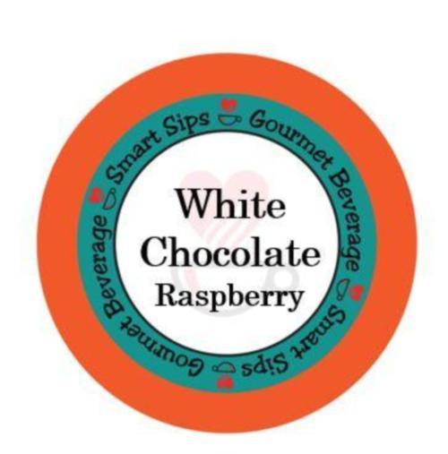 Smart Sips  White Chocolate Raspberry Gourmet Coffee for All Keurig K-cup Machines, 24 Count -  Erico, SM460436