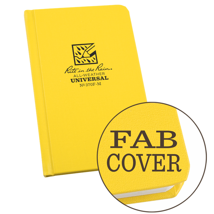 RIR-37033  Case Sewn Bound Fabrikoid All-Weather Book