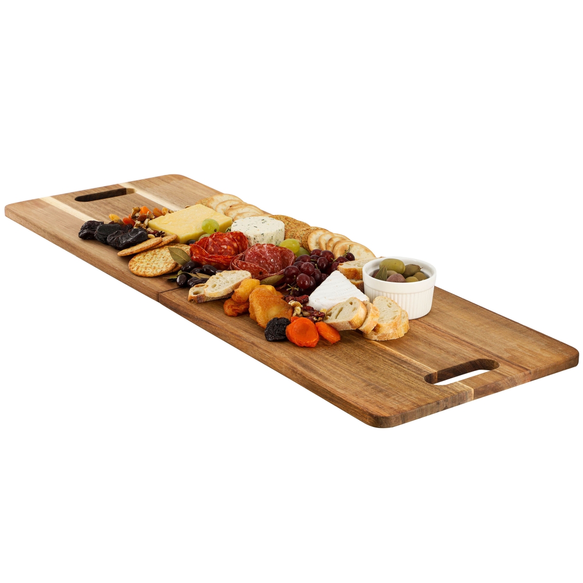 Picture of MegaChef MC-A129 MegaChef 33 x 12 Inch Acacia Wood Folding Charcuterie Serving Board