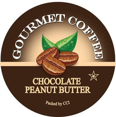 COFCHOPBUT48 Chocolate Peanut Butter Coffee, Single Serve Cups for Keurig K-cup Brewers - Count of 48 -  Smart Sips Coffee