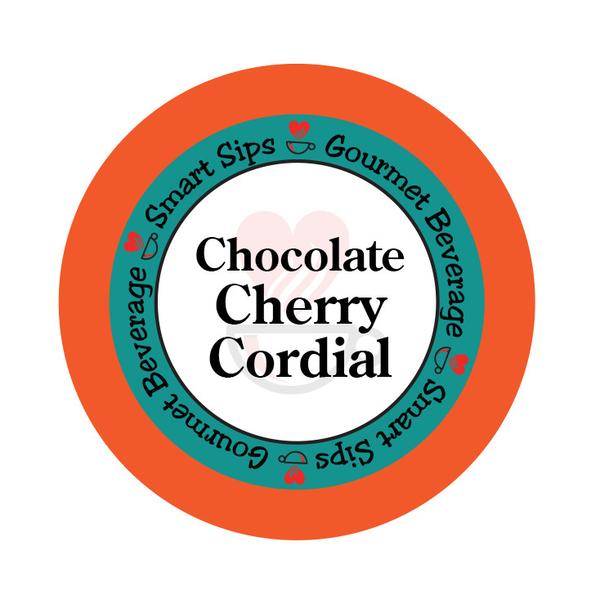 Picture of Smart Sips Coffee COFCHOCHER72 Chocolate Cherry Cordial Coffee Single Serve Cups Compatible with All Keurig K-cup Brewers - 72 Count
