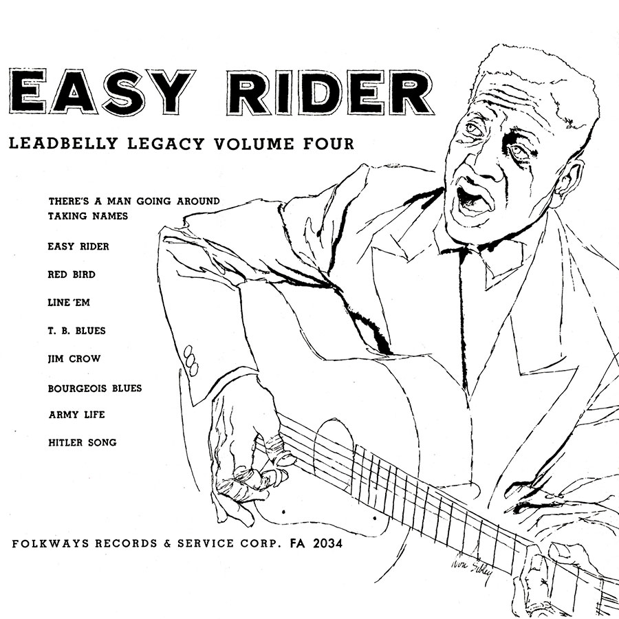 Picture of Folkways Records FW-02034-CCD CCD Leadbelly Legacy Volume Four Easy Rider