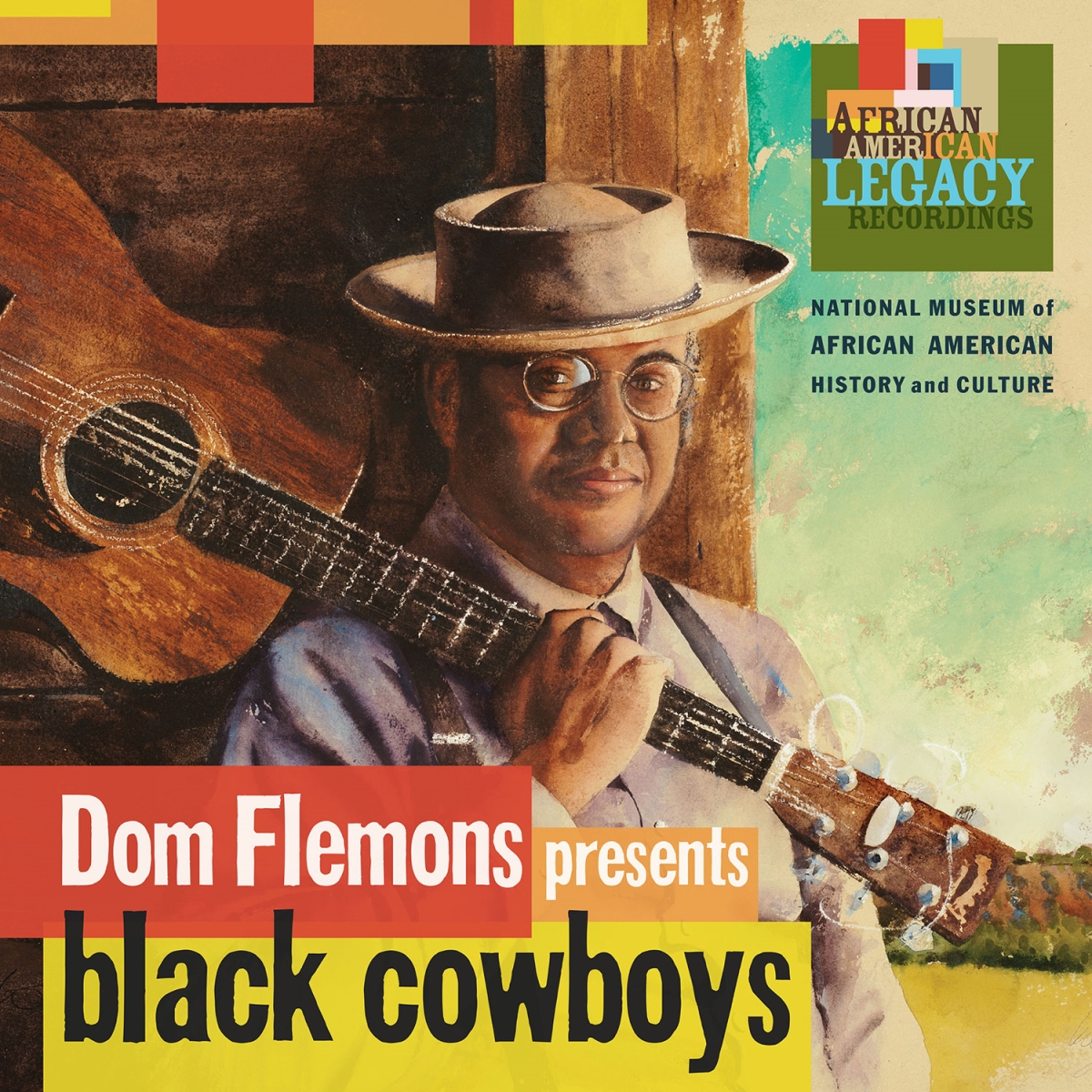 Picture of Smithsonian Folkways Recordings SF-40224-LP Black Cowboys Book - Vinyl 2LP