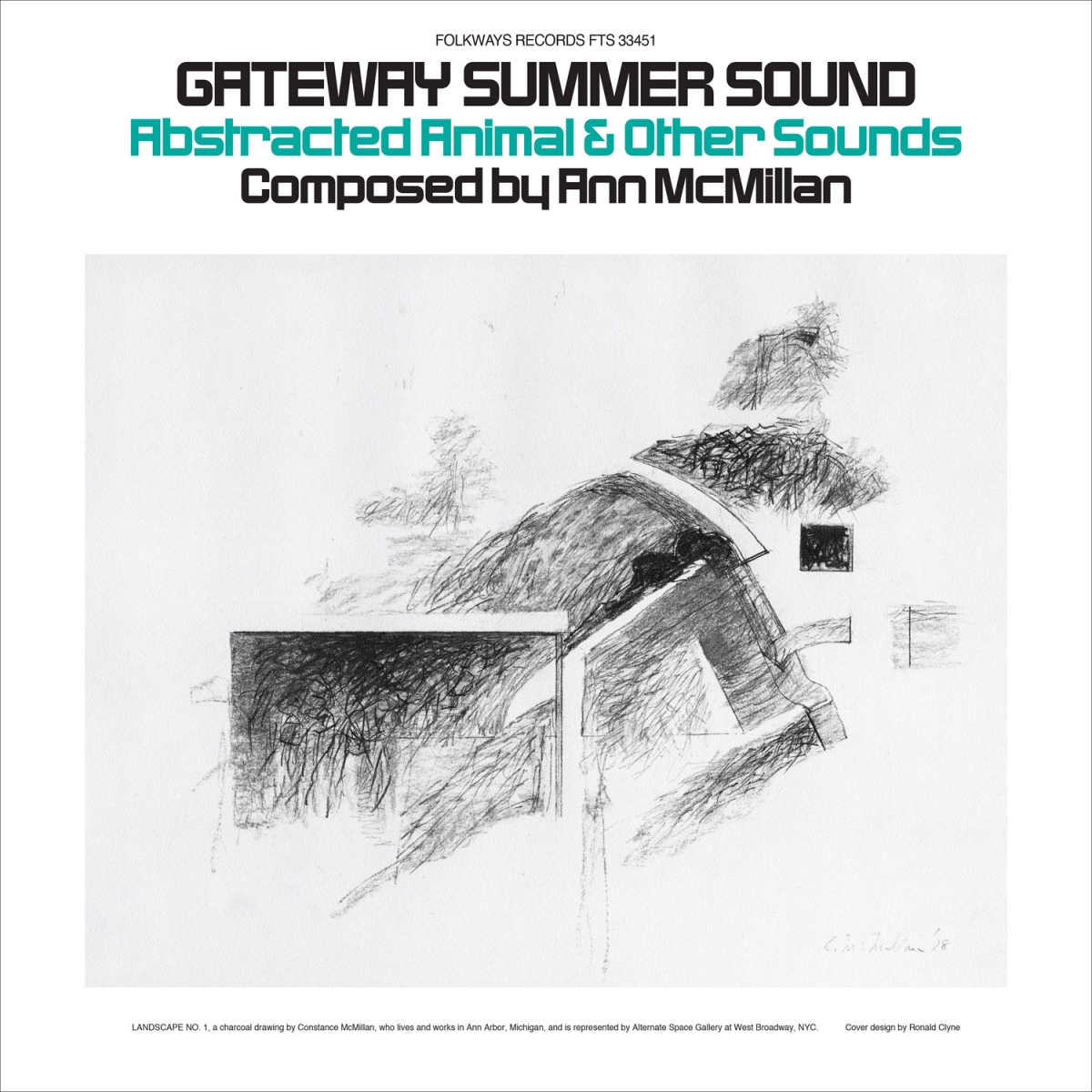 Picture of Smithsonian Folkways Recordings FW-33451-LP Gateway Summer Sound - Abstracted Animal & Other Sounds Book - Vinyl LP
