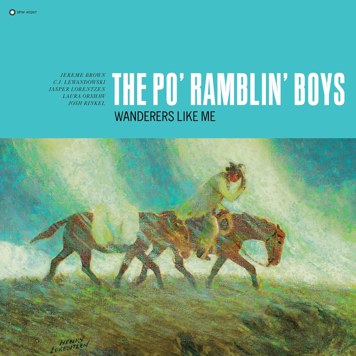 Picture of Smithsonian Folkways Recordings SF-40267-LP Wanderers Like Me Book - Vinyl LP
