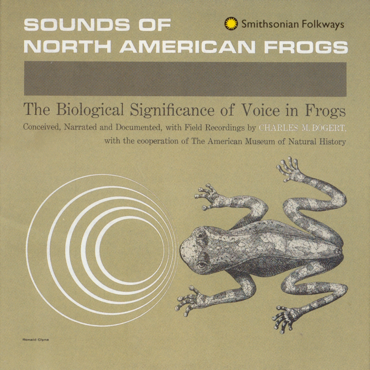 Picture of Smithsonian Folkways Recordings FW-06166-LP Sounds of North American Frogs Book - Vinyl LP Deluxe
