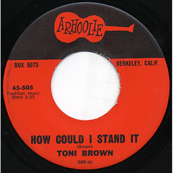 Picture of Smithsonian Folkways Recordings ARH-00505-45 How Could I Stand It & You Turned Your Back Book - Vinyl 7 in. Single