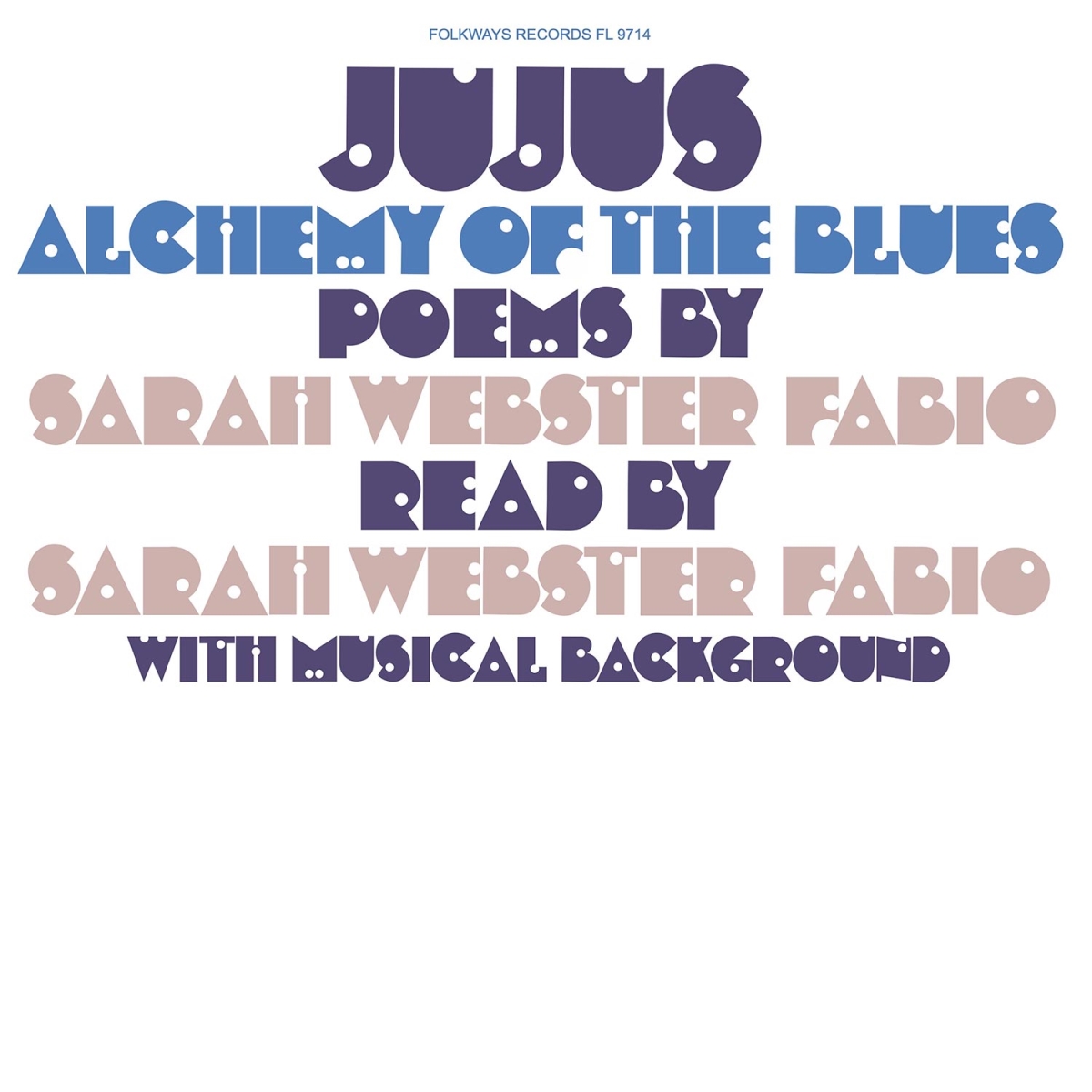 Picture of Smithsonian Folkways Recordings FW-09714-LP Jujus - Alchemy of the Blues Book - Vinyl LP