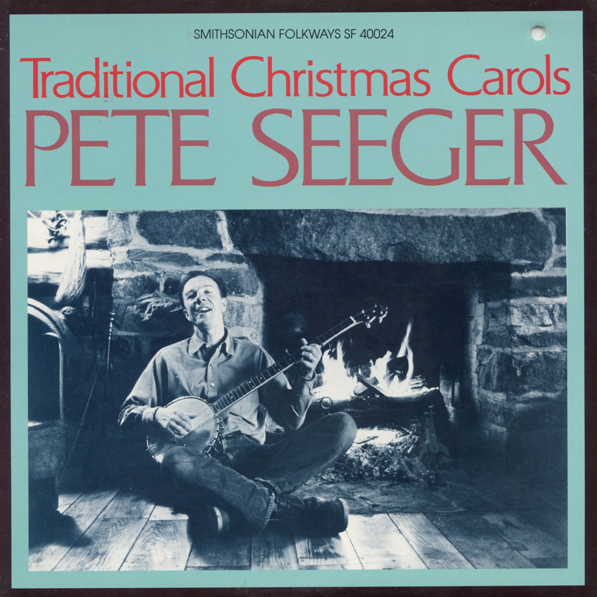 Picture of Smithsonian Folkways Recordings SF-40024-LP Traditional Christmas Carols Book - Vinyl LP