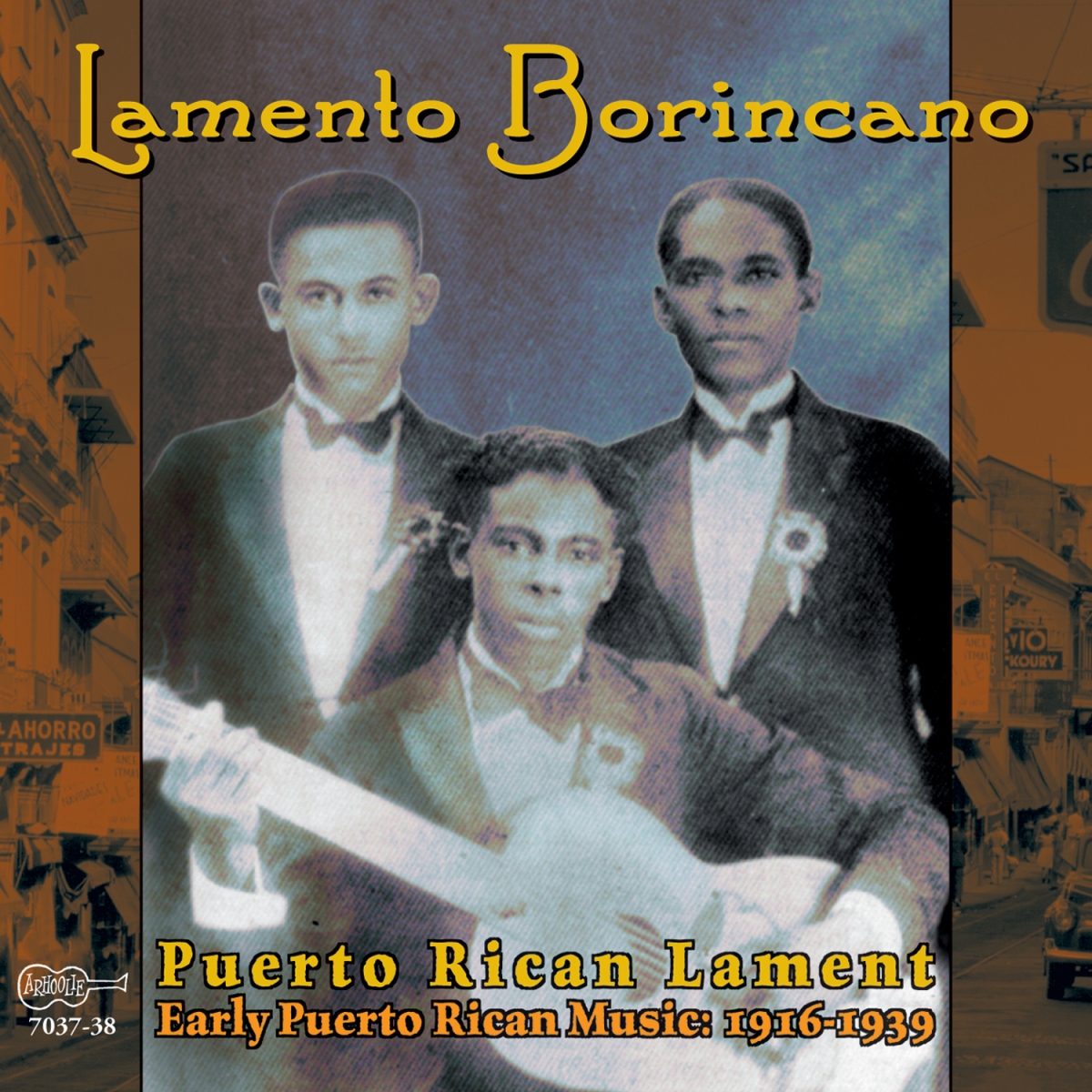 Picture of Smithsonian Folkways Recordings ARH-07037-CD Lamento Borincano - Puerto Rican Lament - Early Puerto Rican Music 1916-1939 2 CD