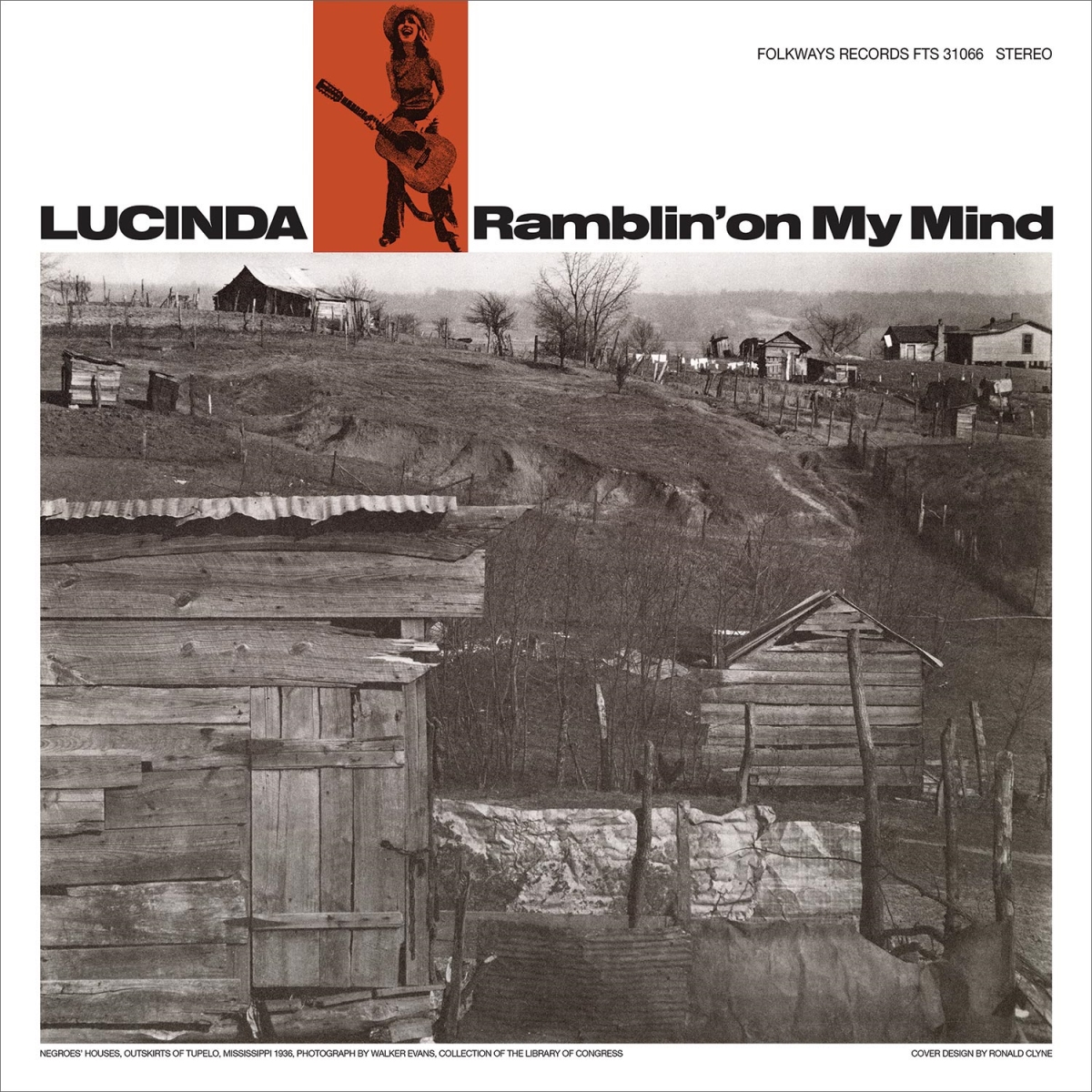 Picture of Smithsonian Folkways Recordings FW-31066-LP Ramblin On My Mind Book - Vinyl LP
