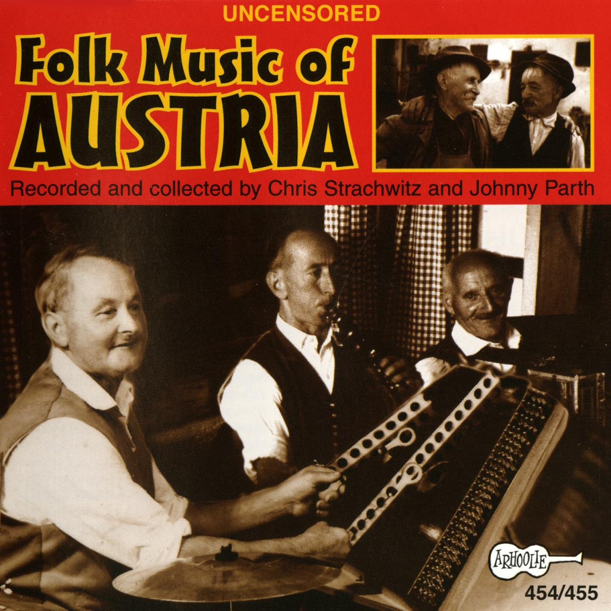 Picture of Smithsonian Folkways Recordings ARH-00454-CD Uncensored Folk Music of Austria 2 CD