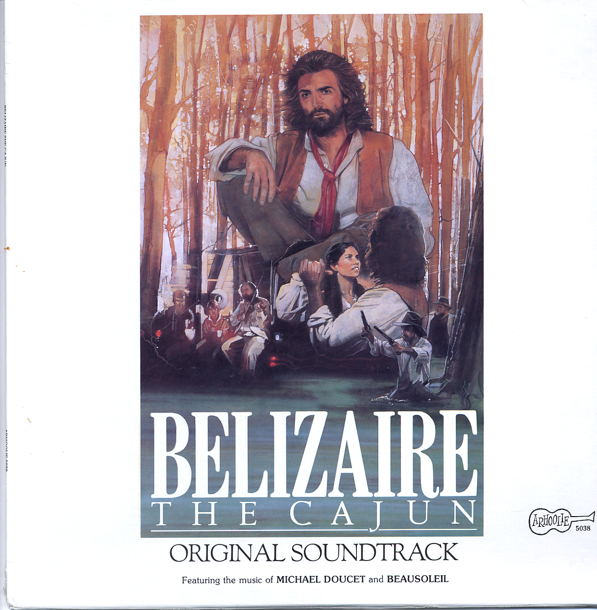 Picture of Smithsonian Folkways Recordings ARH-05038-LP Belizaire the Cajun - Soundtrack Book - Vinyl LP