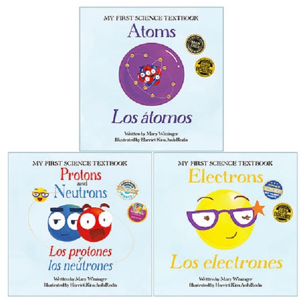 978-1-938492-70-9 8 x 8 in. All About Atoms Book, Set of 3 -  Platypus Media