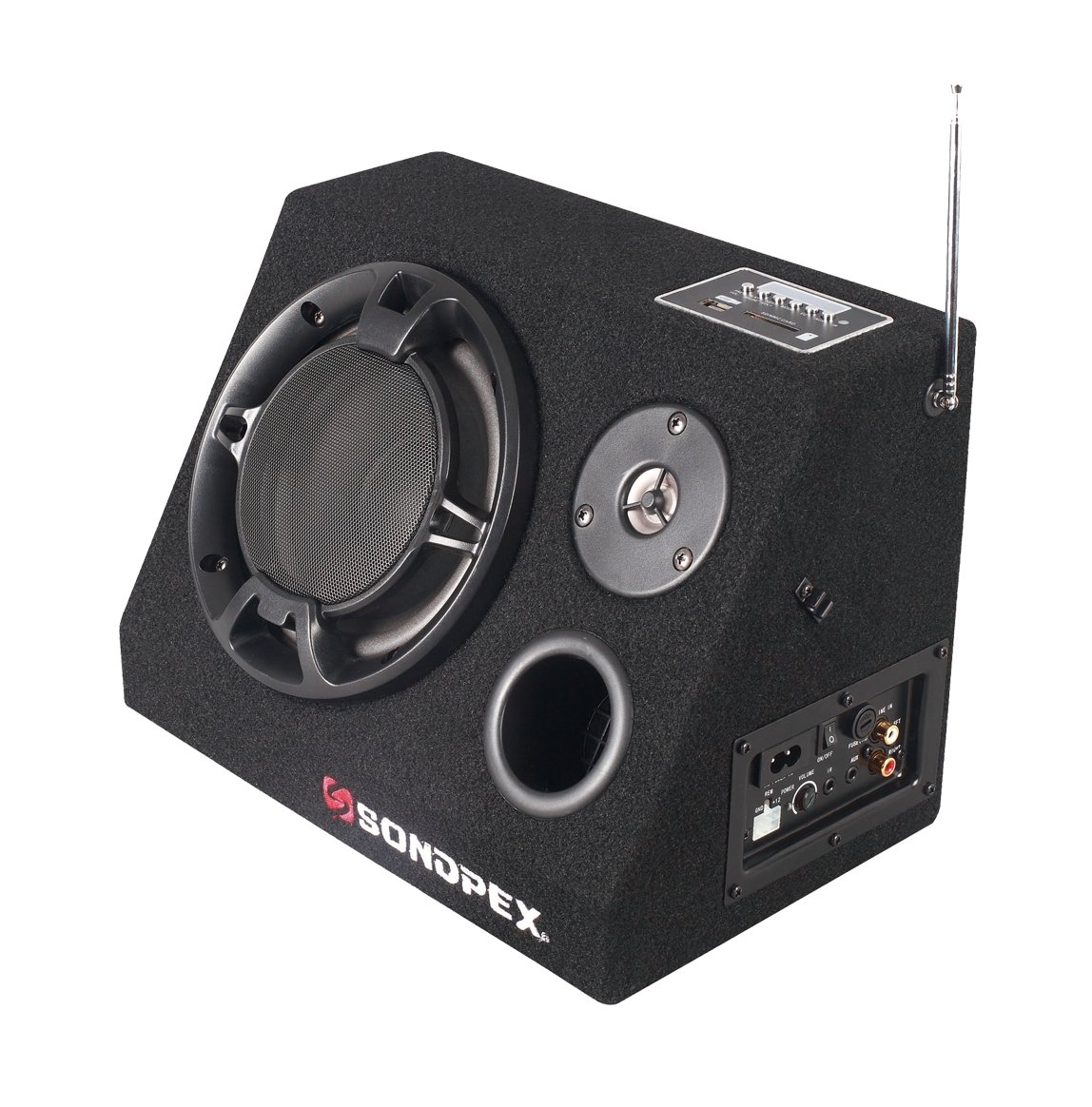 Picture of Sondpex CSF1060 Active Speaker Box with Radio Receiver & MP3 Player