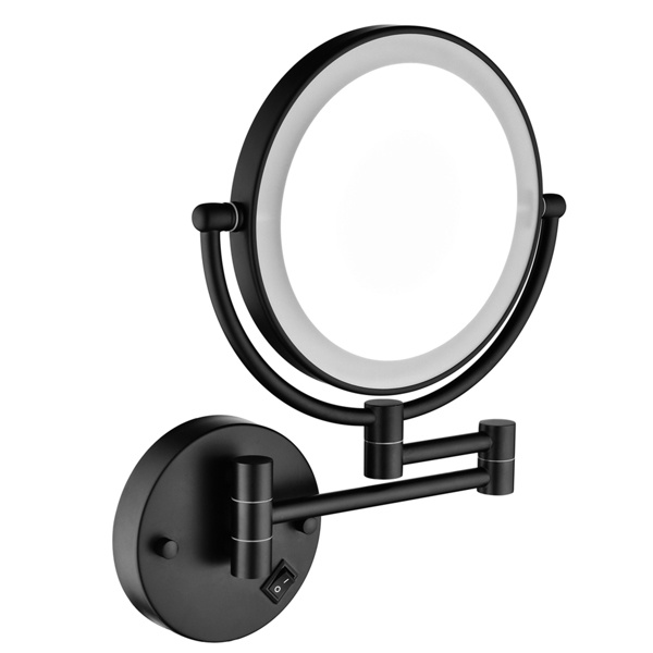 D0102HILX9Y LED Wall Mount Two-Sided Magnifying Makeup-Vanity Mirror