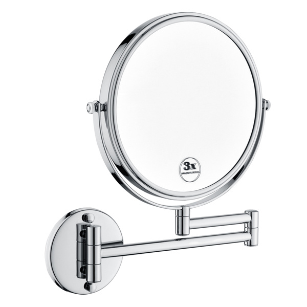 D0102HILXRV LED Wall Mount Two-Sided Magnifying Makeup Vanity Mirror