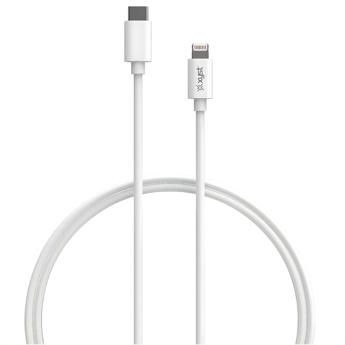 XYS-LTC4604R-BOW 4 ft. Charge & Sync USB-C to Lightning Cable - White