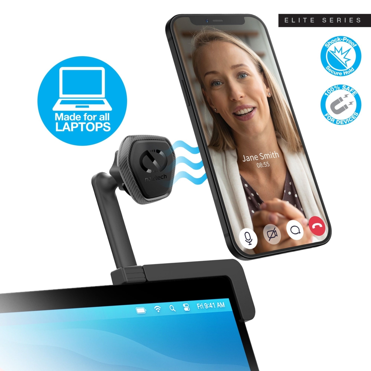 NZT-15481-HYP MagBuddy Elite Laptop Mount - Black