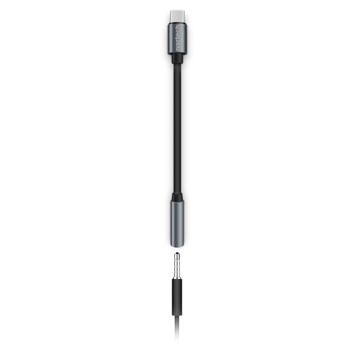 NZT-15162-HYP USB-C to 3.5 mm Audio Adapter - Black