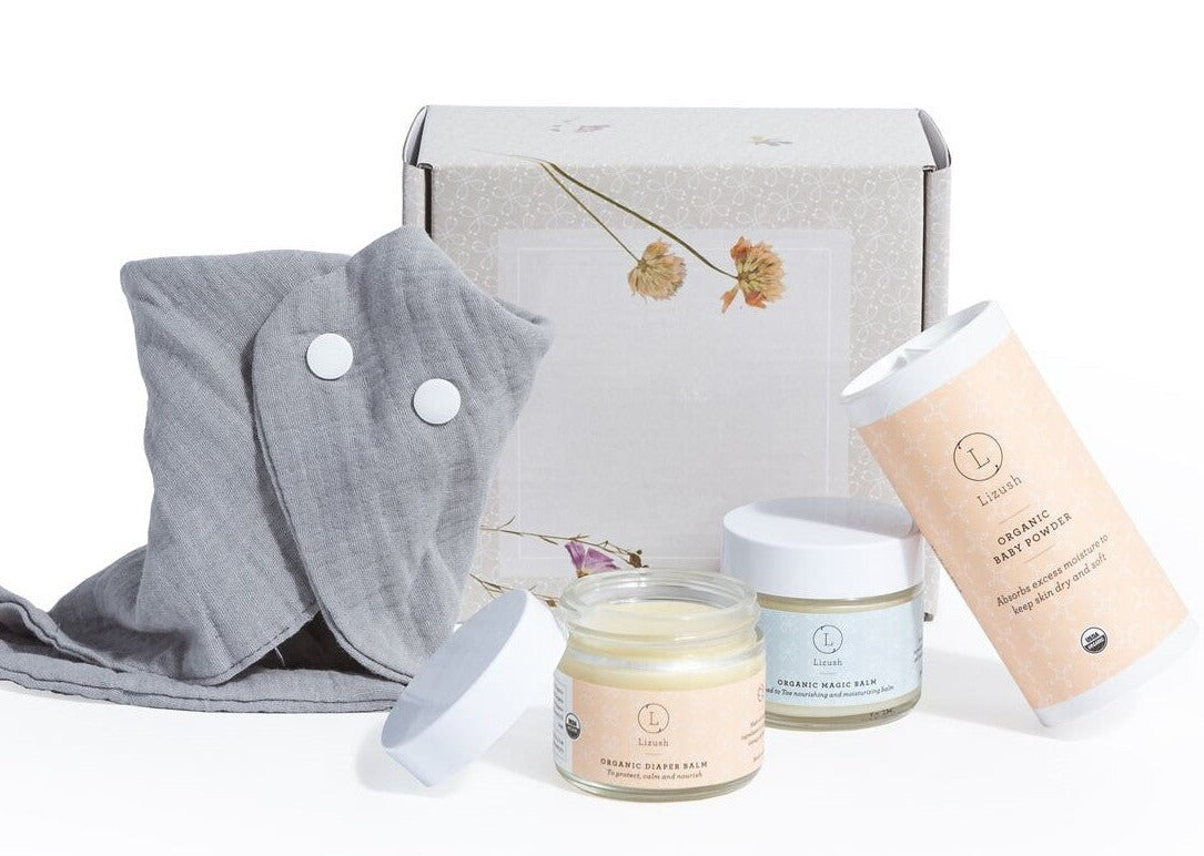 LZSH-196044428327 Organic Baby Gift Set