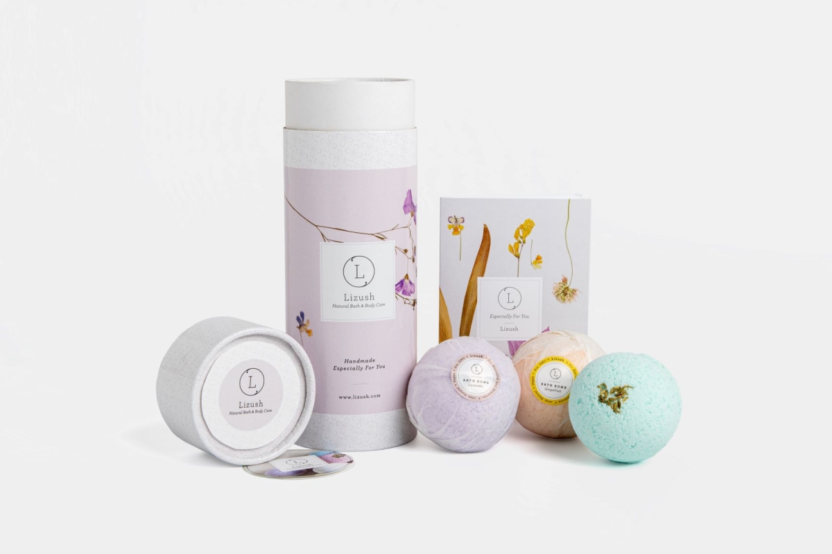 LZSH-196044429258 Unique Bath Bombs Spa Gift Set for Her