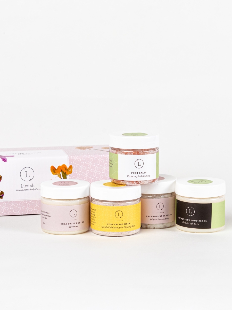LZSH-HSR Full body Luxury Home Spa Routine Set
