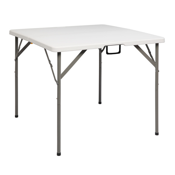 D01027H5SAU 34 in. Blow Molding Foldable Square Table