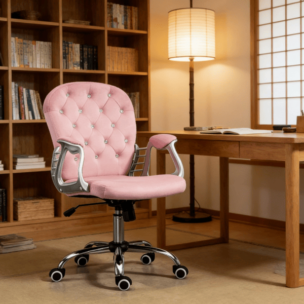 D01027HVDRY Massage Office Chair, Pink